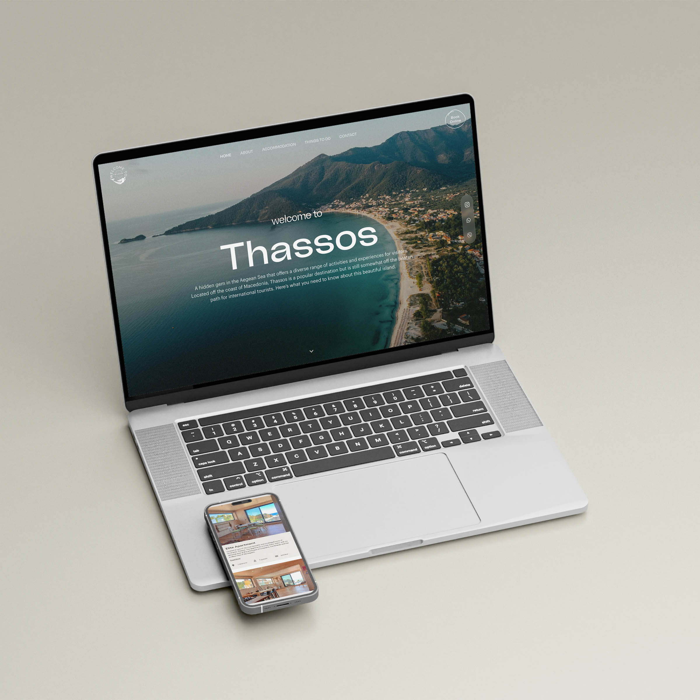 Welcome to Thassos by Solid Studio